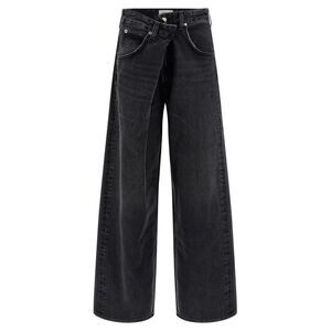 Agolde Black Cotton Jeans Women's Denim